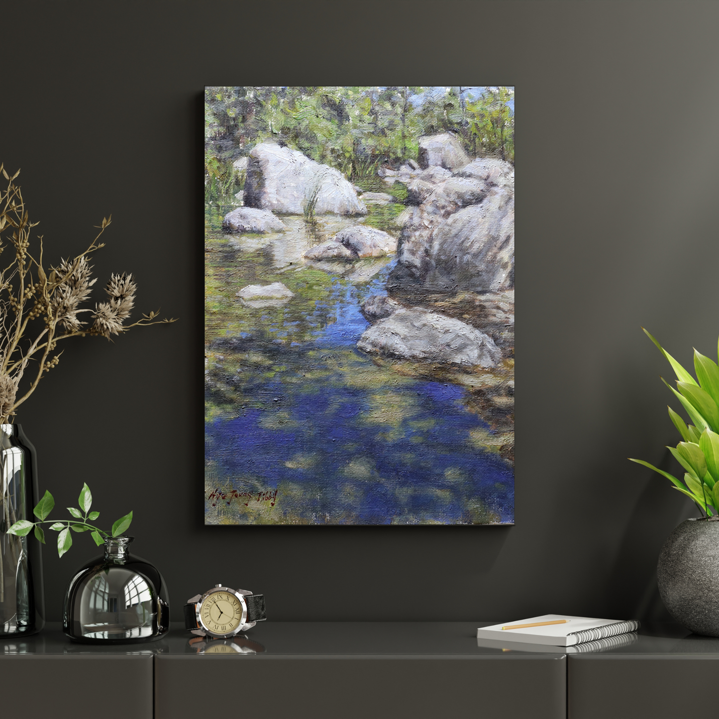 Santa Margarita River Trail - Oil Painting Original