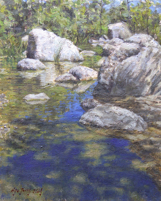 Santa Margarita River Trail - Oil Painting Original