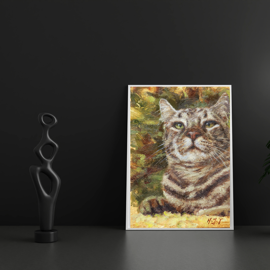 The Boss Tabby Cat